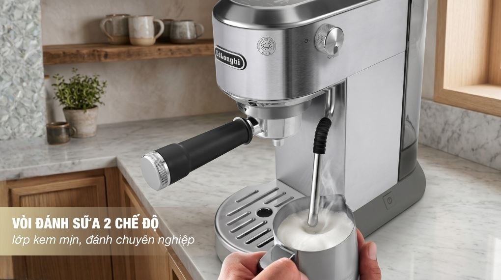 Vòi đánh sữa - Máy pha cà phê Delonghi EC890.M