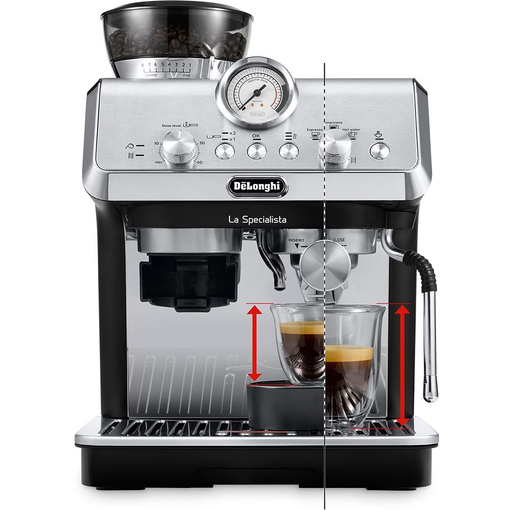 Delonghi EC9155.MB tích hợp 3 mức chỉnh nhiệt độ