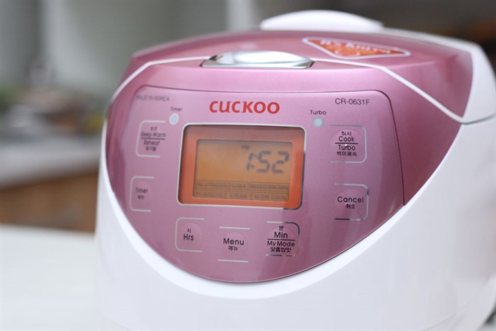 Nồi cơm điện tử Cuckoo 1 lít CR-0631F — ảnh 10