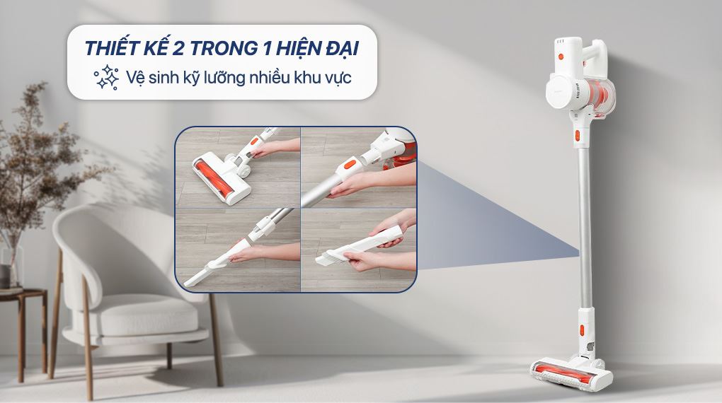 Thiết kế - Máy hút bụi không dây Xiaomi G20 Lite BHR8195EU
