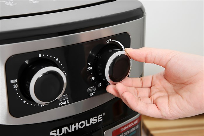 Nồi chiên không dầu Sunhouse 9 lít SHD4035 — ảnh 9