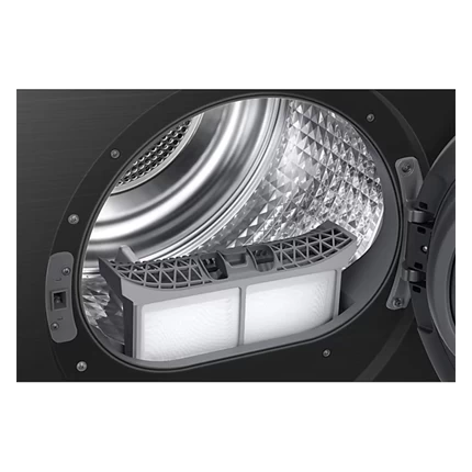Máy sấy bơm nhiệt Samsung 9 kg DV90T6240LB/SV — ảnh 9