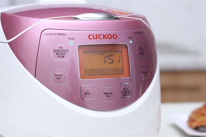 Nồi cơm điện tử Cuckoo 1 lít CR-0631F — ảnh 9