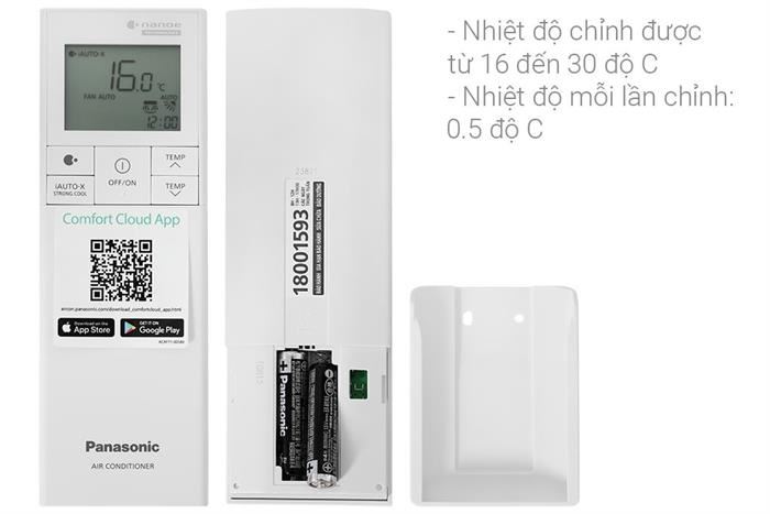 Panasonic Inverter 1 HP CU/CS-U9BKH-8 — ảnh 9