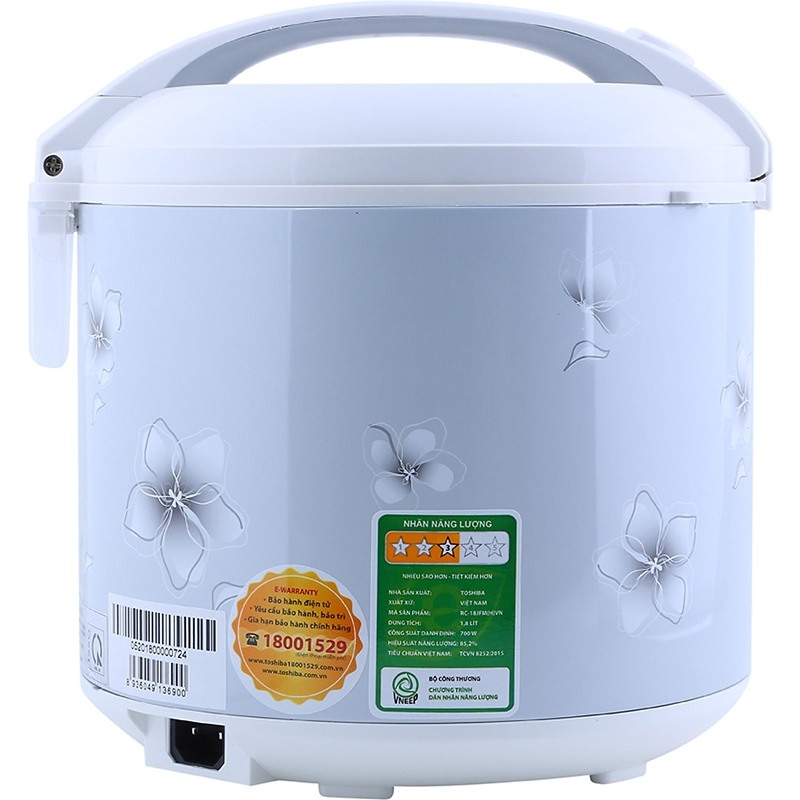 Nồi cơm điện Toshiba 1.8 lít RC-18JFM(H)VN — ảnh 5