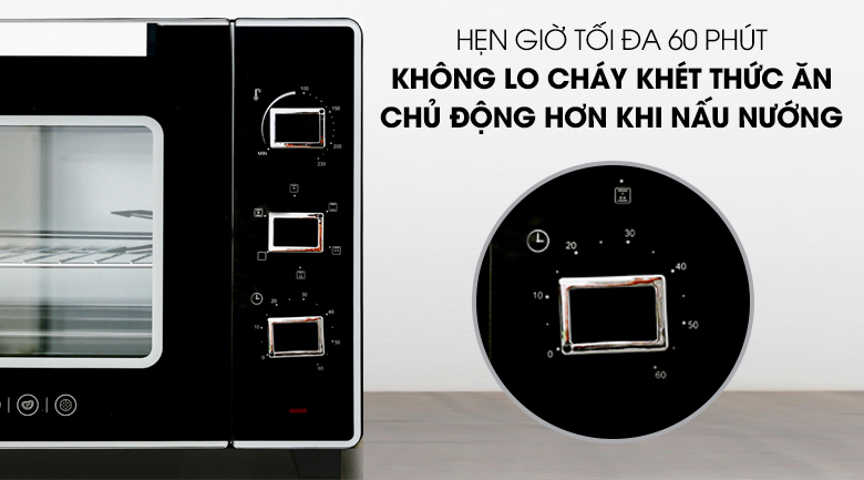 Chế độ hẹn giờ của lò nướng VH5099S2D