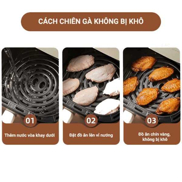 Noi Chien Khong Dau 5l 1500w Bear Af 4h15l Qzg P15r8 — ảnh 6