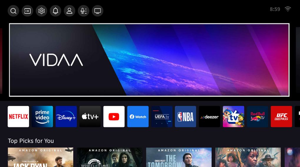 Smart Tivi Toshiba AI 4K 75 inch 75C350RP - Hệ điều hành