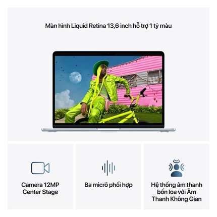 MacBook Air M5 13 inch 10CPU 8GPU 16GB/512GB — ảnh 6