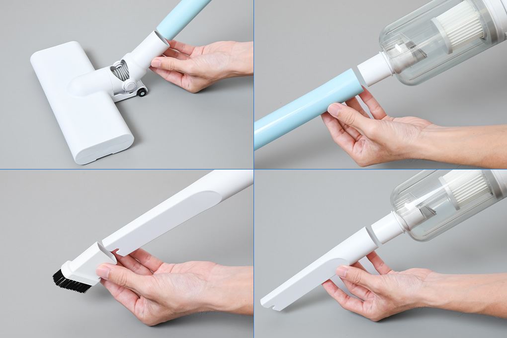 Máy hút bụi cầm tay Magic A-060 - Các loại đầu hút