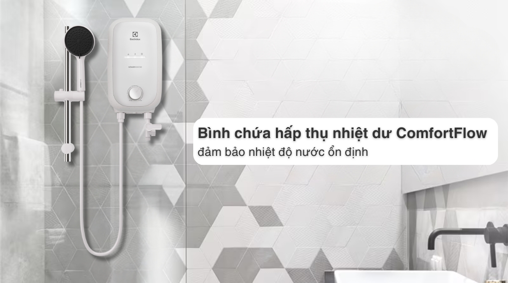 Máy nước nóng trực tiếp Electrolux 4500W EWE451QB-W4 - Tiện ích