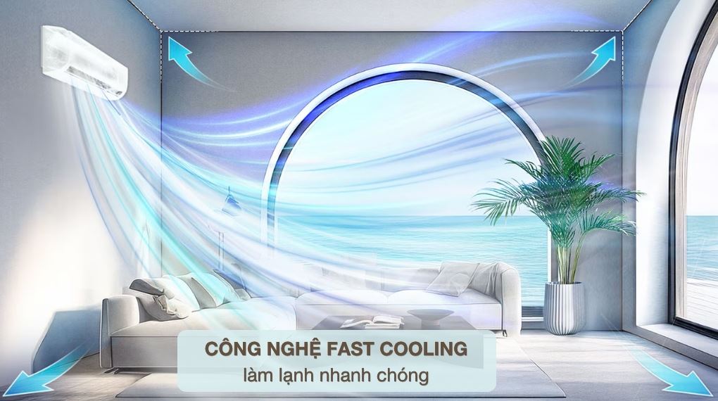 Công nghệ làm lạnh - Máy lạnh Samsung Inverter 1 HP AR40H09D0ATNSV