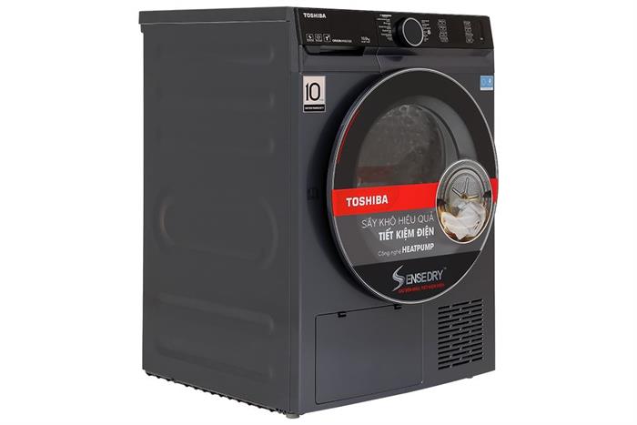 Máy sấy bơm nhiệt Toshiba 10 Kg TD-BP110GHV(MG) — ảnh 4