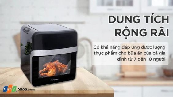 Dung tích rộng rãi