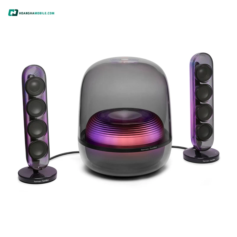 Loa Harman Kardon SOUNDSTICK 5 nổi bật hơn SoundStick 4 ở ba điểm chính: công suất, kết nối và trải nghiệm thông minh