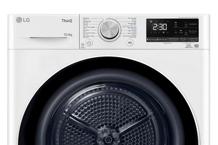 Máy sấy bơm nhiệt LG 10.5 Kg DVHP50W — ảnh 6