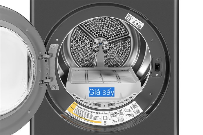 Máy sấy bơm nhiệt LG 10.5 Kg DVHP50B — ảnh 6