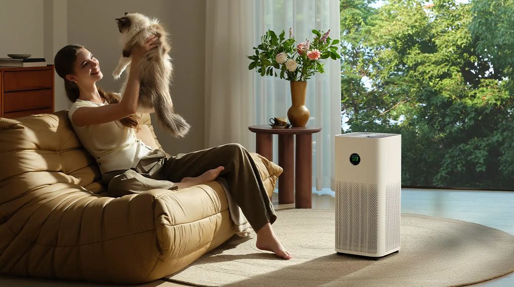 Loại bỏ phấn hoa, da chết thú cưng - Máy lọc không khí Xiaomi Mijia Smart Air Purifier 6 EU (BHR08MZEU)