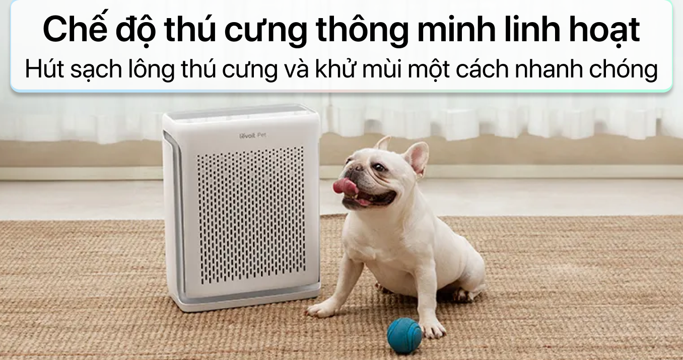 Máy lọc không khí chống dị ứng thú cưng Levoit Vital 100S — ảnh 8