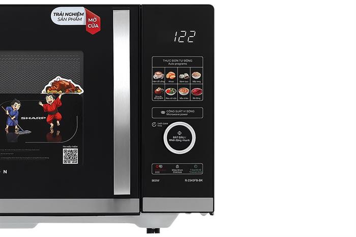Lò vi sóng Sharp R-2343FB-BK Mẫu — ảnh 4
