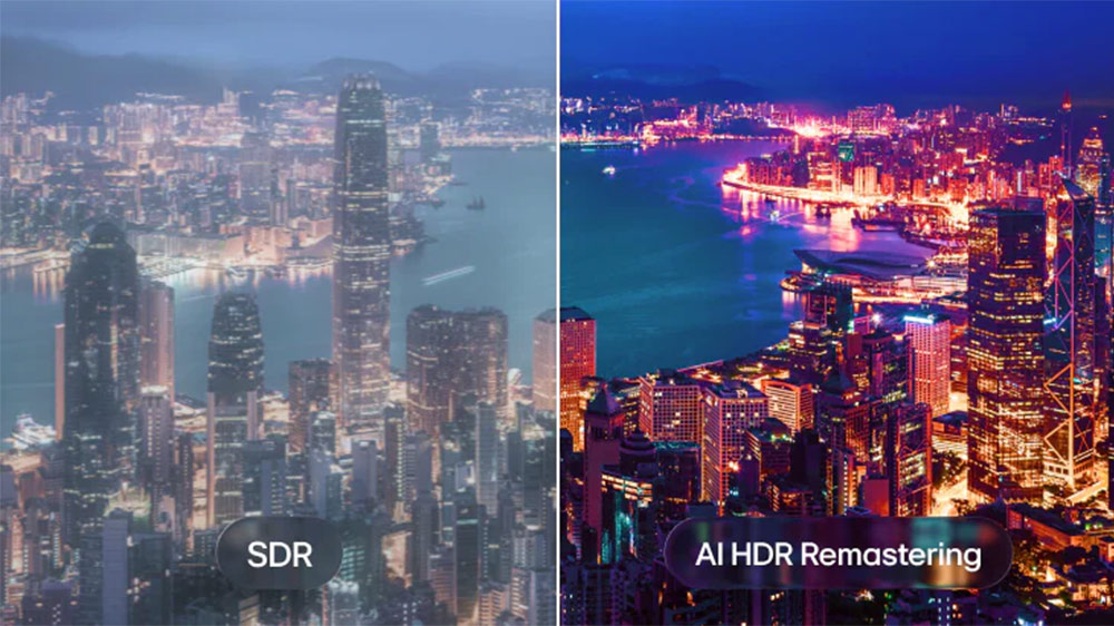 Công nghệ AI HDR Remastering Tivi LG OLED AI 4K 55 Inch OLED55B6PSA