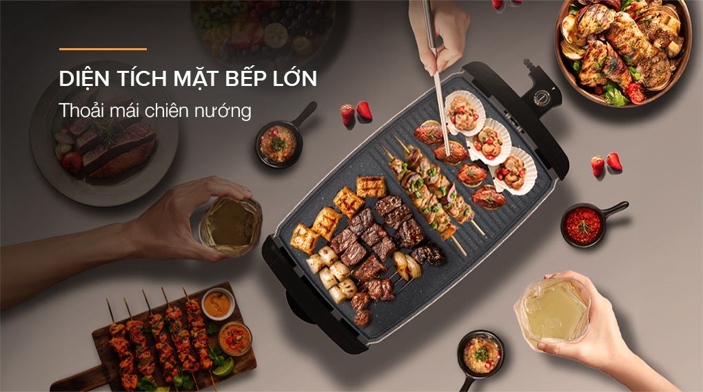 Mặt bếp - Bếp nướng điện Sunhouse SHD4612
