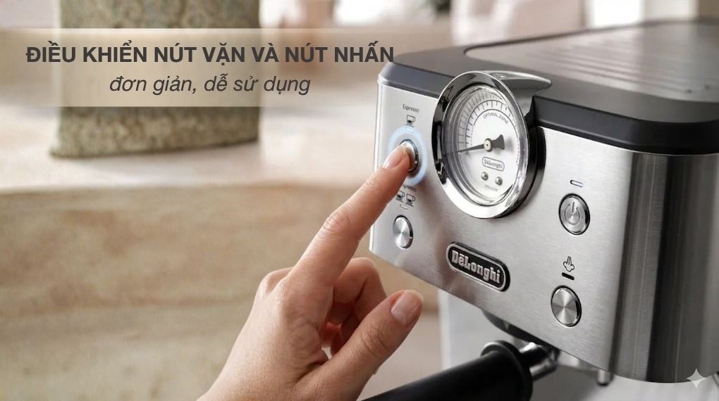 Bảng điều khiển - Máy pha cà phê Delonghi EM450.M