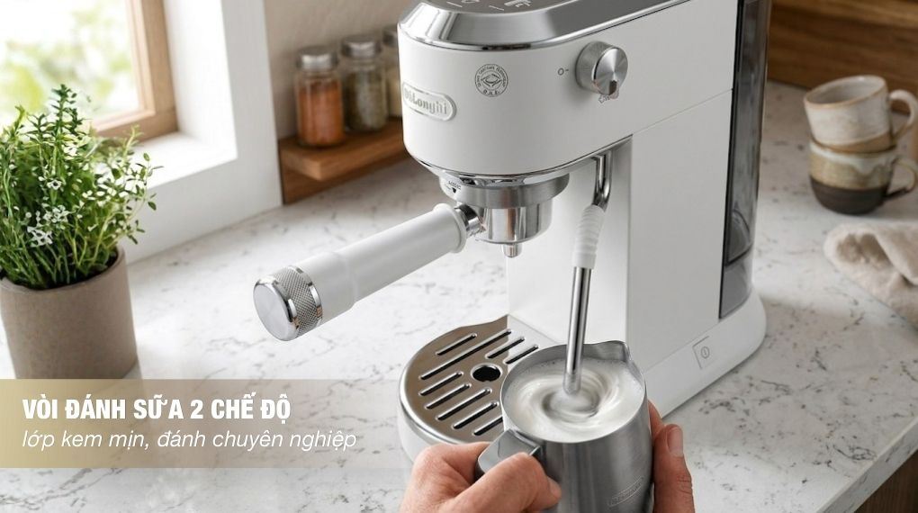 Vòi đánh sữa - Máy pha cà phê Delonghi EC890.WI