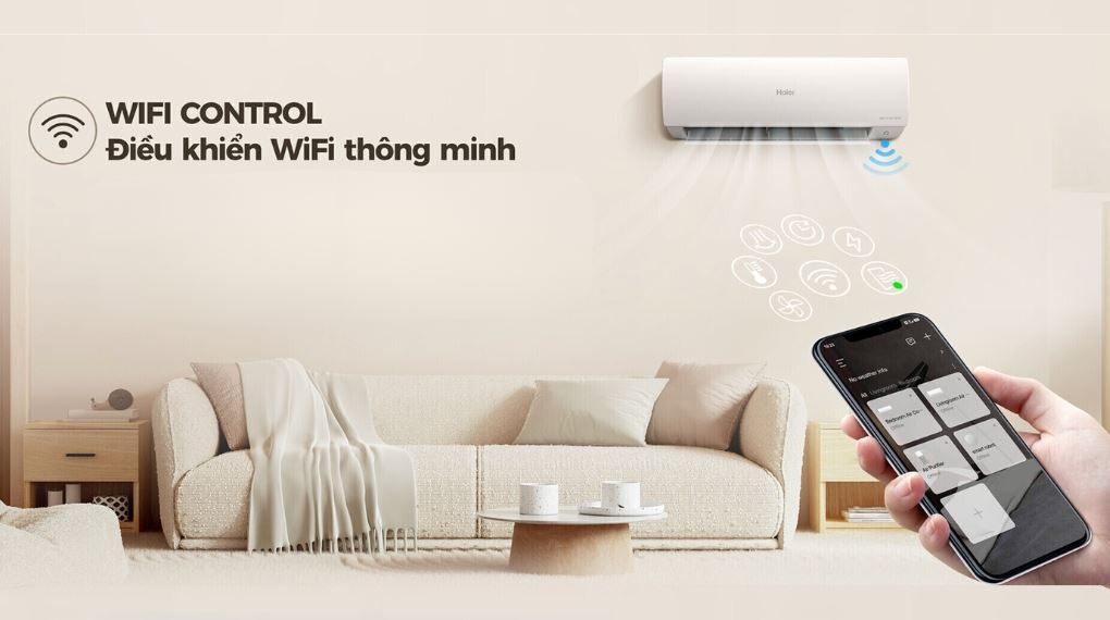 Tiện ích - Máy lạnh Haier Inverter 1 HP HR-10VSA