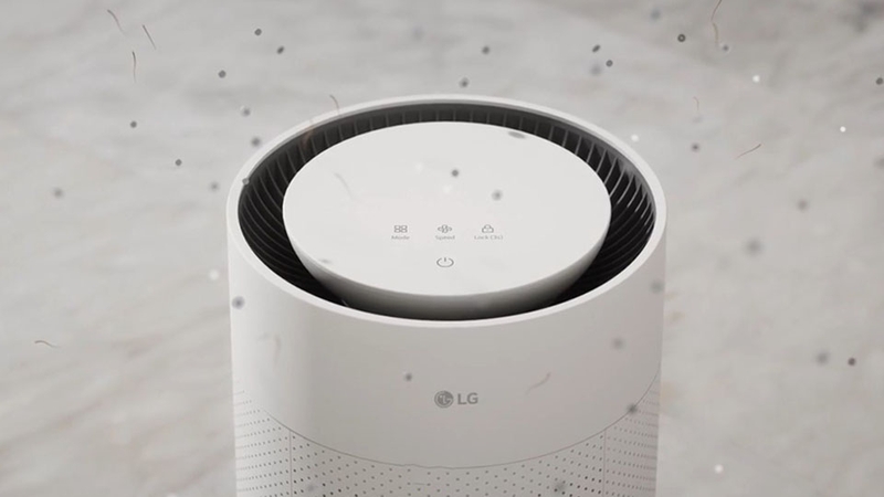LG PuriCare Aero Hit AS35GGW10.ABAE trang bị Ionzer trung hòa khí
