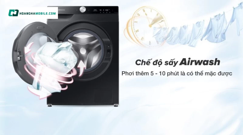 Chế độ sấy Airwash.