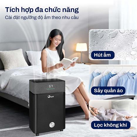 Máy hút ẩm FujiE HM-916ED 300W — ảnh 9