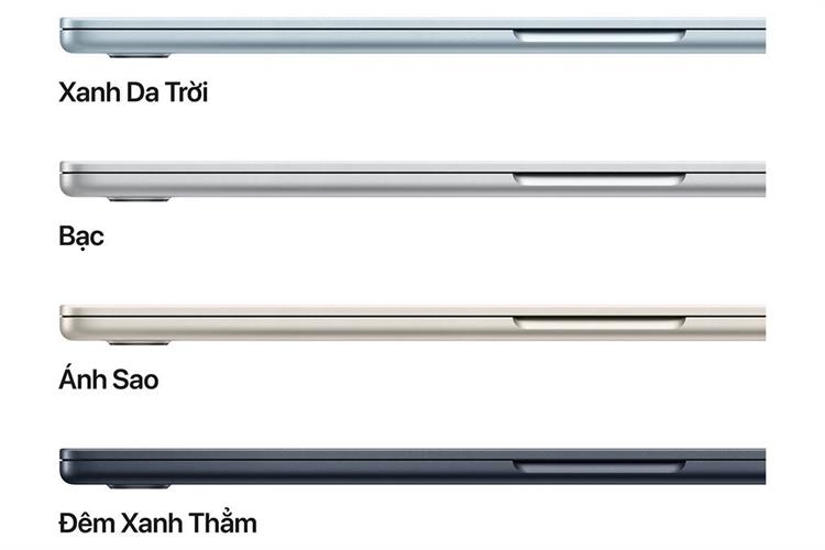 MacBook Air 15 inch M5 16GB/512GB 35W — ảnh 4