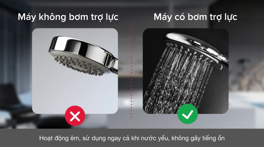 Máy nước nóng trực tiếp Electrolux 4500W EWE451RB-G6 - Bơm trợ lực