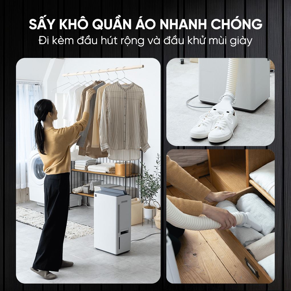 Máy hút ẩm Sharp DW-T30HV-W - Chế độ hoạt động