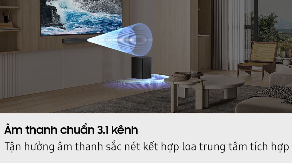 Bộ loa thanh Samsung HW-B650F/XV 370W - Cấu hình kênh