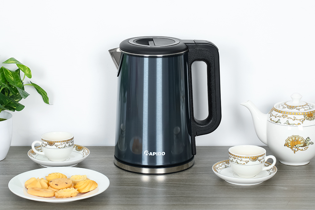 Bình đun siêu tốc Rapido 1.7 lít RK1717 - Thiết kế