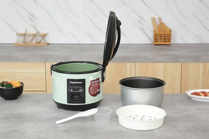 Nồi cơm nắp gài Nagakawa 1.2 lít NRC3812 — ảnh 5