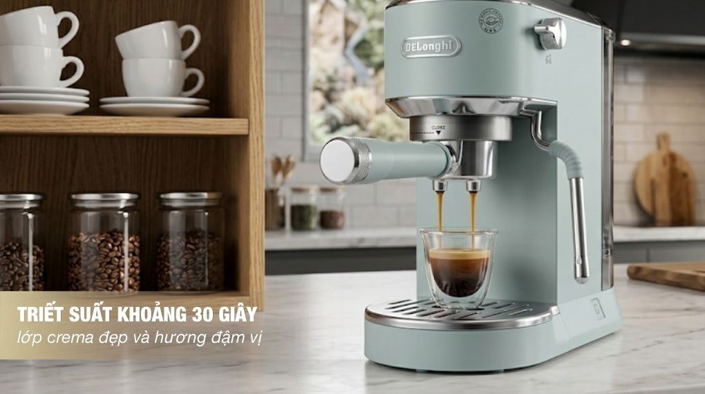 Thời gian triết suất - Máy pha cà phê Delonghi EC890.GR