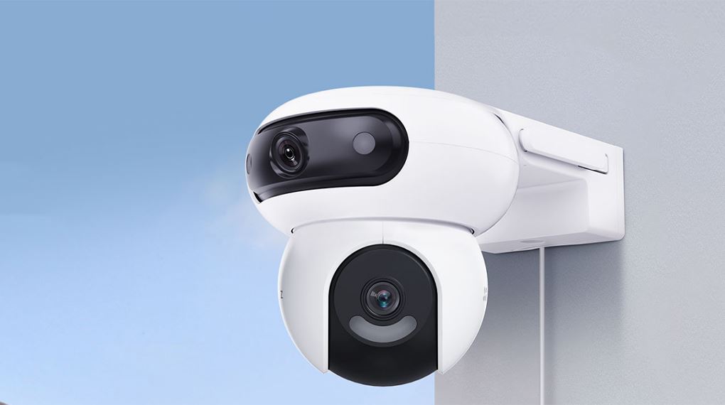 Camera IP Ngoài Trời 360 Độ 4MP Ezviz H90 Dual - Nhỏ gọn, dễ lắp đặt