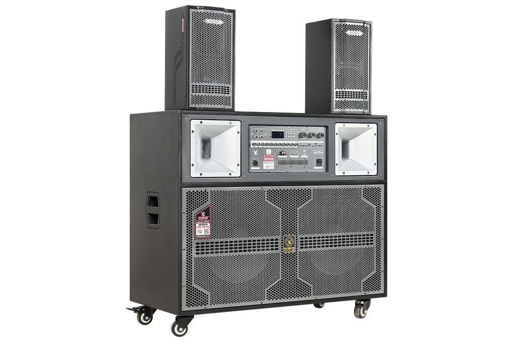 Loa kéo karaoke BOBOS BS-989 2500W - Thiết kế