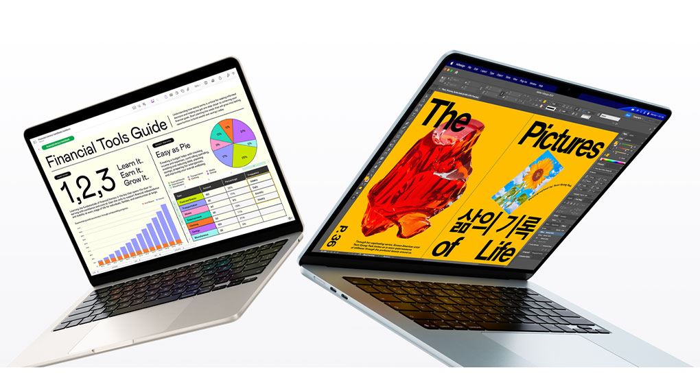 MacBook Pro có thiết kế cao cấp, đường nét tinh tế và kiểu dáng chắc chắn, phù hợp môi trường làm việc chuyên nghiệp