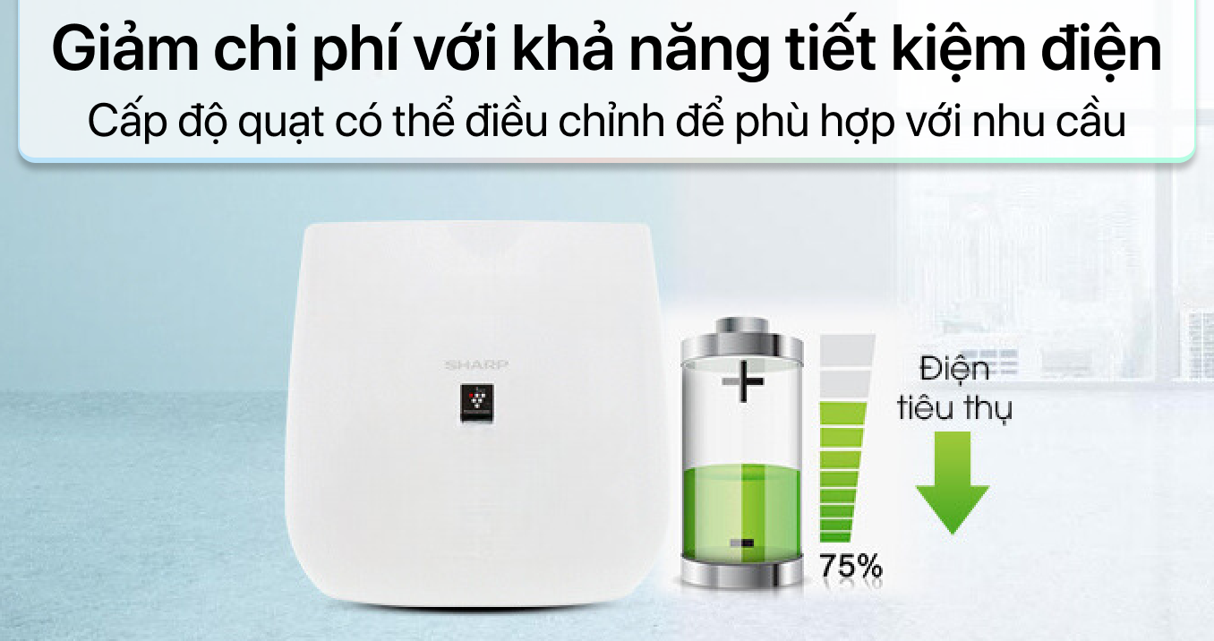 Máy lọc không khí Sharp FP-J30E-B — ảnh 8