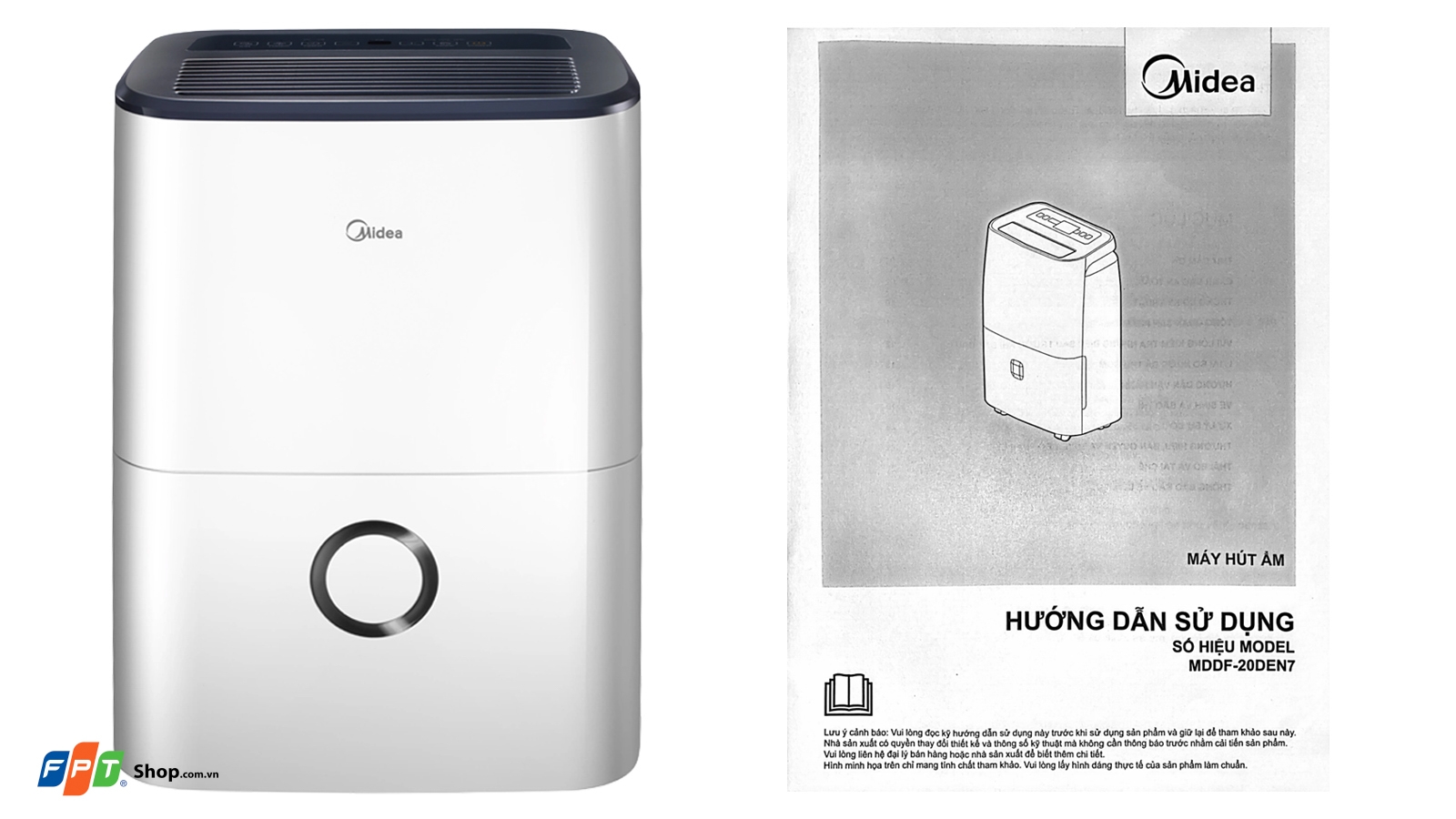 Máy hút ẩm 20 lít Midea MDDF-20DEN7 — ảnh 7