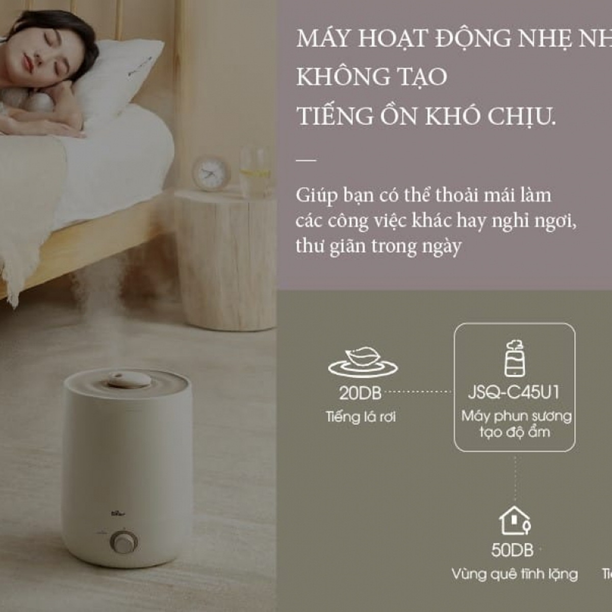 Máy tạo ẩm Bear JSQ-C45U1 — ảnh 6