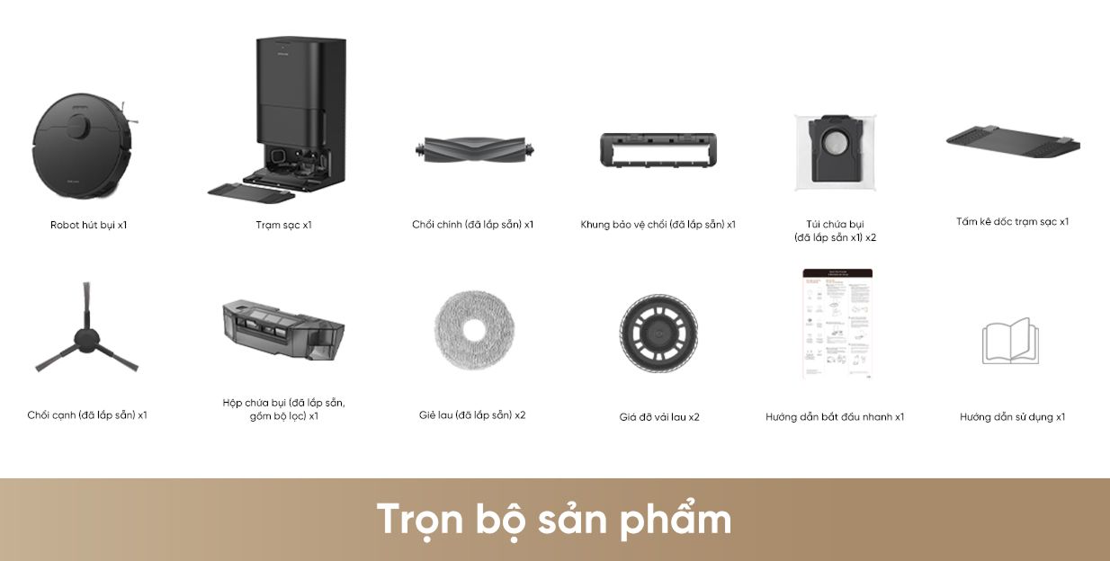 Robot hút bụi lau sàn Dreame D30 Ultra CE — ảnh 10