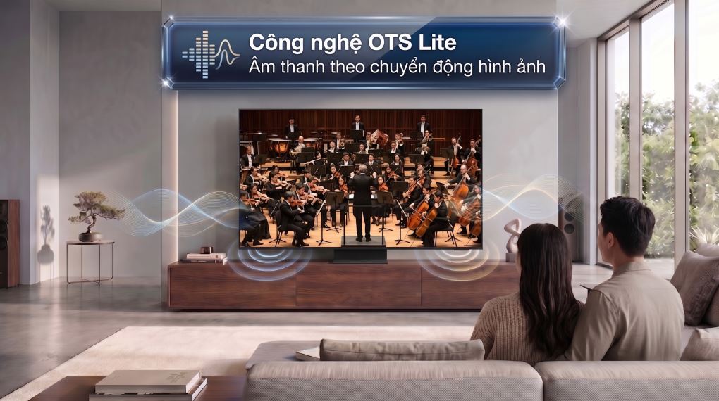 Smart Tivi QLED Samsung AI 4K 55 inch QA55Q8F5 - Công nghệ âm thanh