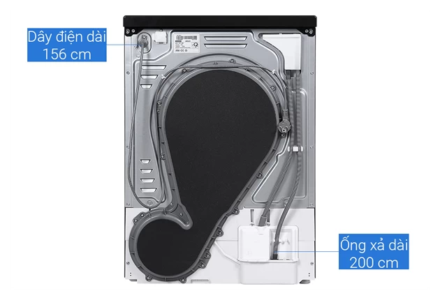 Máy sấy bơm nhiệt Samsung 9 Kg DV90T7240BB/SV — ảnh 9