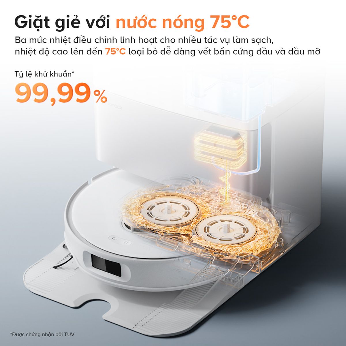 Robot hút bụi lau nhà Roborock Q Revo EDGE 5V1 — ảnh 4
