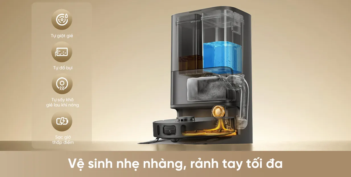 Robot hút bụi lau sàn Dreame D30 Ultra — ảnh 6